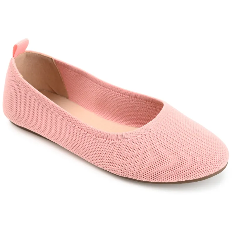BALLET FLAT IN FABRIC (WIDE) sold by Journee Collection