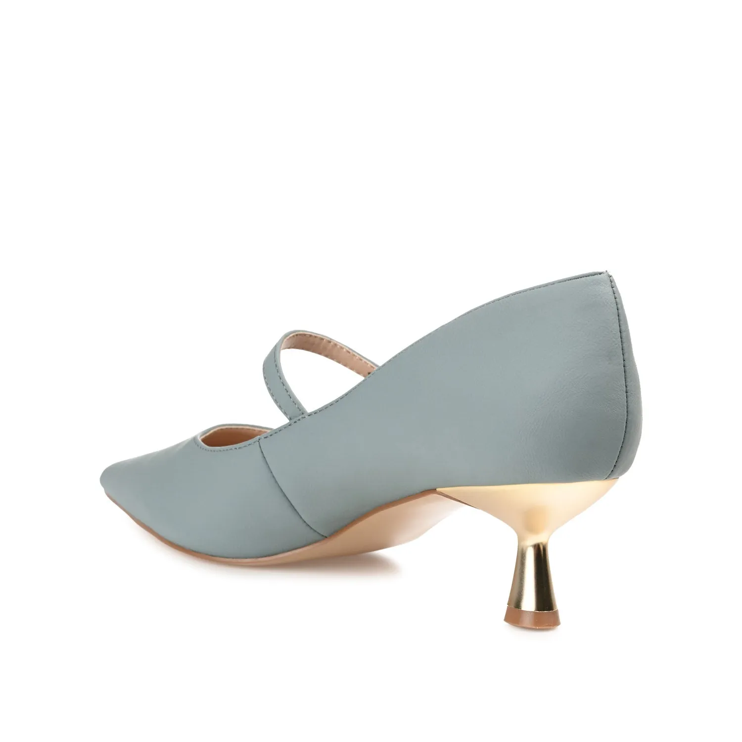 MANZA KITTEN HEELS IN VEGAN LEATHER sold by Journee Collection product image thumbnail 5