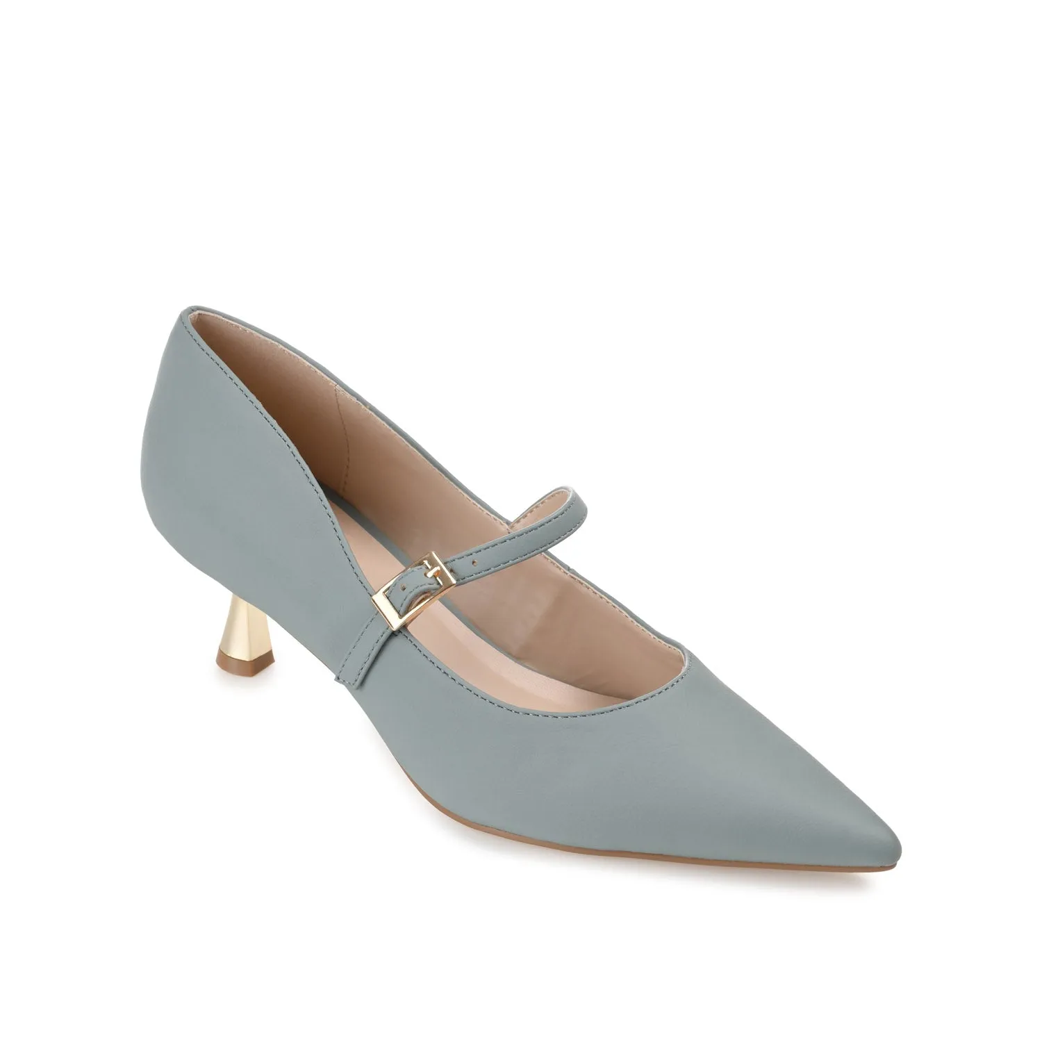 MANZA KITTEN HEELS IN VEGAN LEATHER sold by Journee Collection product image thumbnail 3