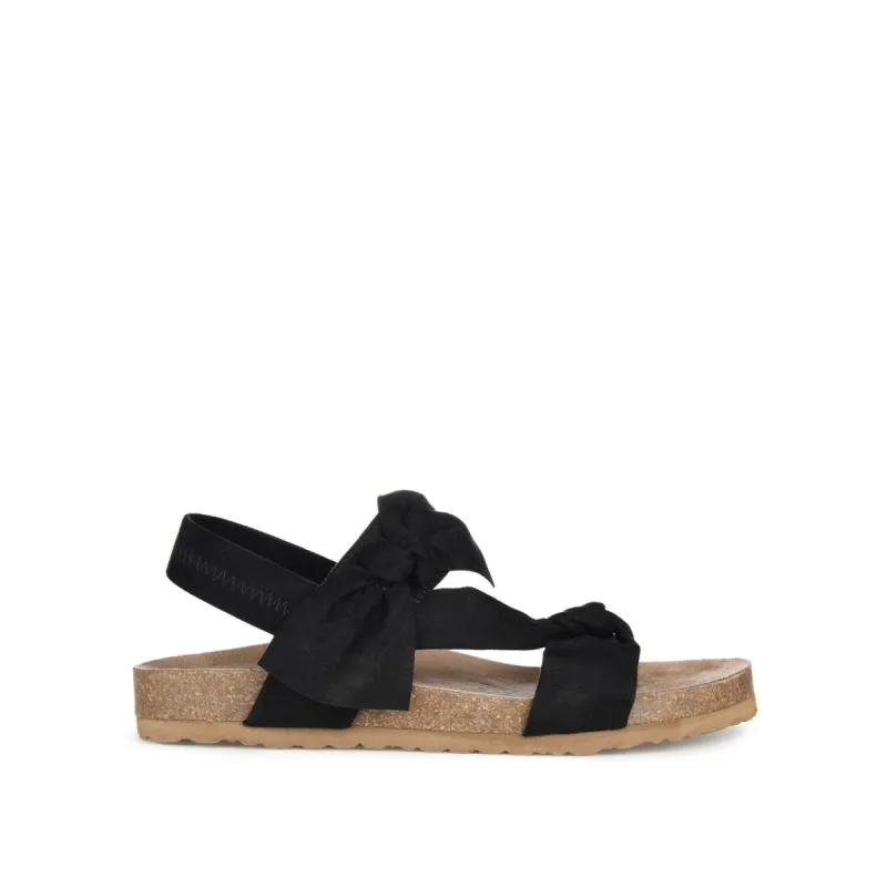 XANNDRA CHUNKY SANDALS IN FAUX SUEDE sold by Journee Collection