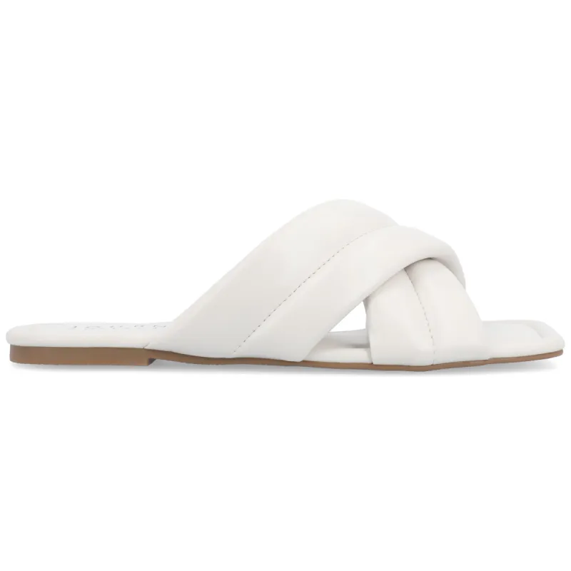 DIVYAH SLIDE SANDALS sold by Journee Collection