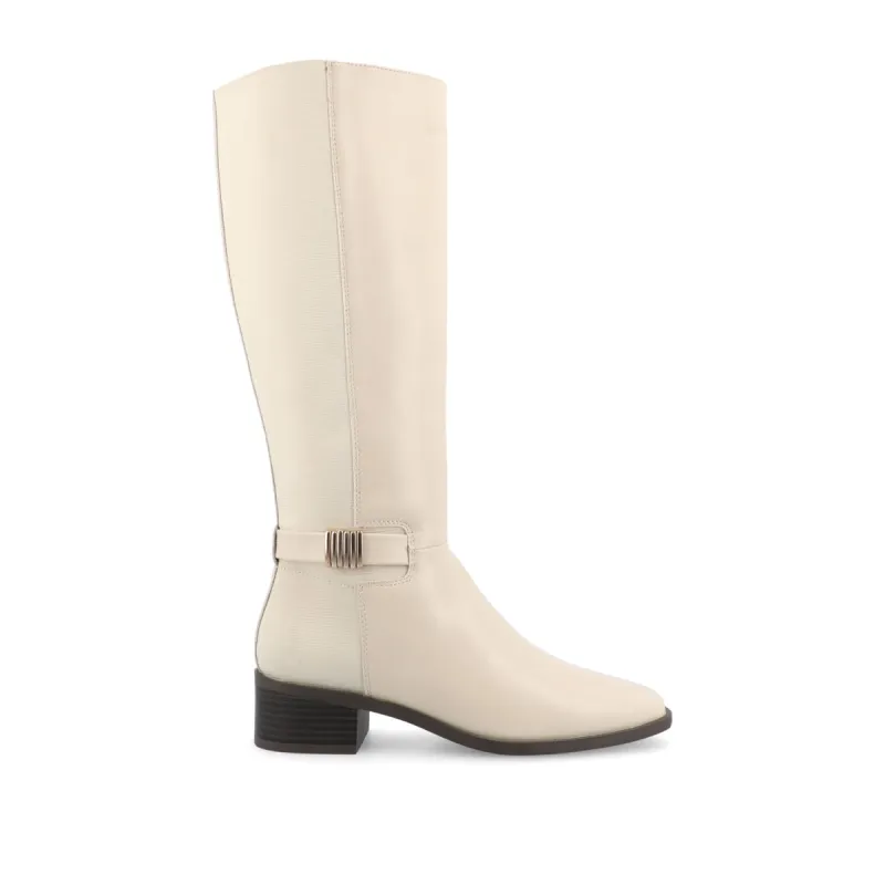 LONDYN STRETCHY BOOTS IN FAUX LEATHER sold by Journee Collection
