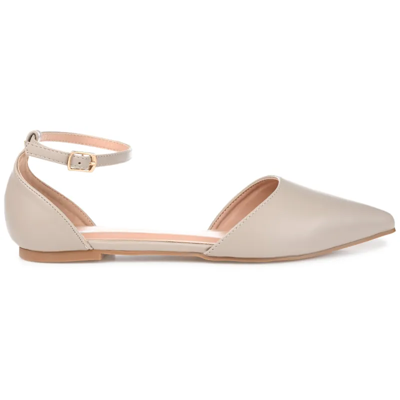REBA D'ORSAY FLATS IN WIDE sold by Journee Collection
