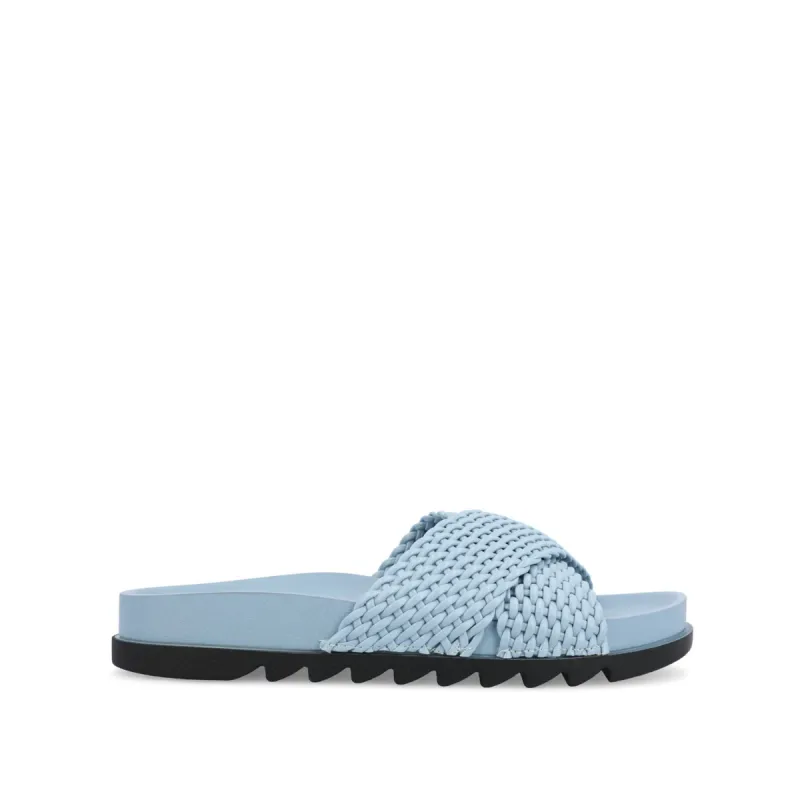 GRETIE SLIDE SANDALS sold by Journee Collection