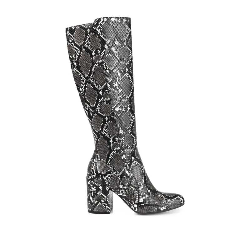 TAVIA KNEE-HIGH BOOTS IN WIDE CALF sold by Journee Collection