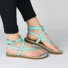 TANGIE MULTI STRAP SANDALS IN FAUX LEATHER sold by Journee Collection