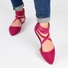 MARLEE D'ORSAY FLATS IN FAUX SUEDE sold by Journee Collection