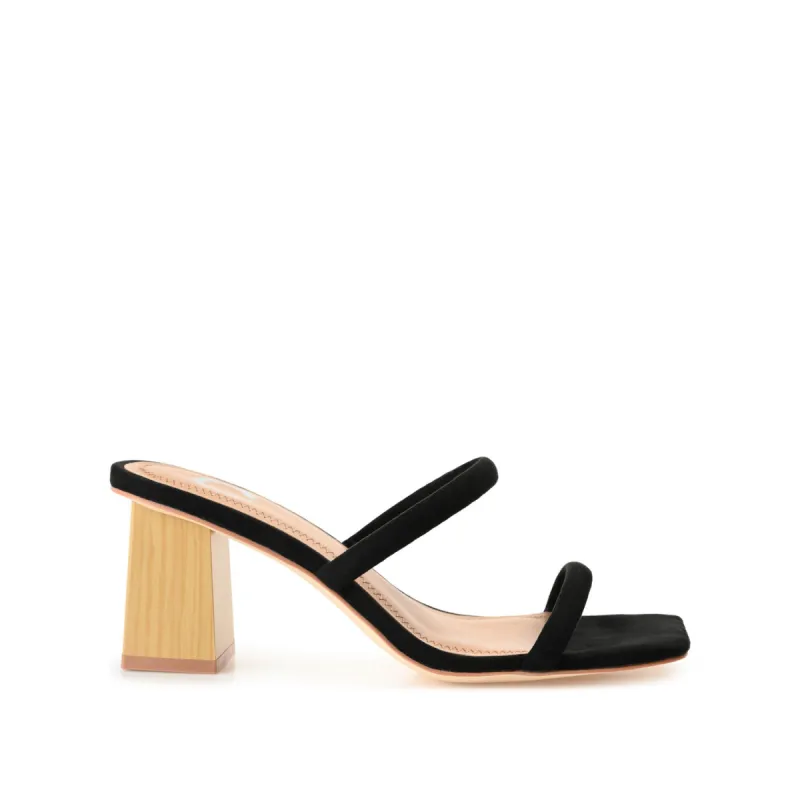 HENRIETTA HEELED SANDALS IN FAUX LEATHER sold by Journee Collection