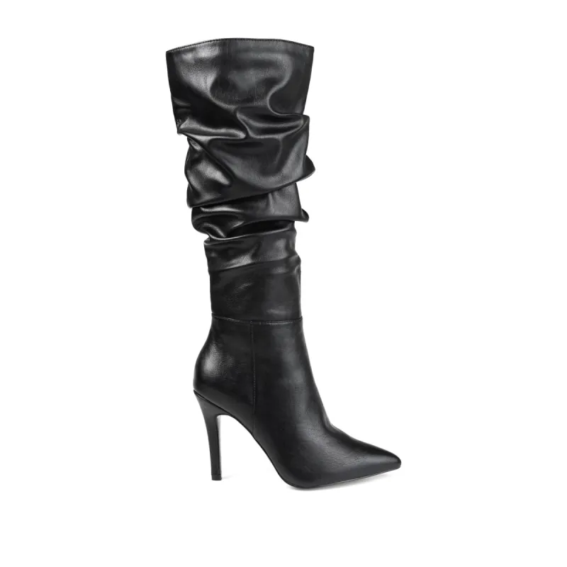 SARIE IN STILETTO HEELED BOOTS IN X-WIDE CALF sold by Journee Collection