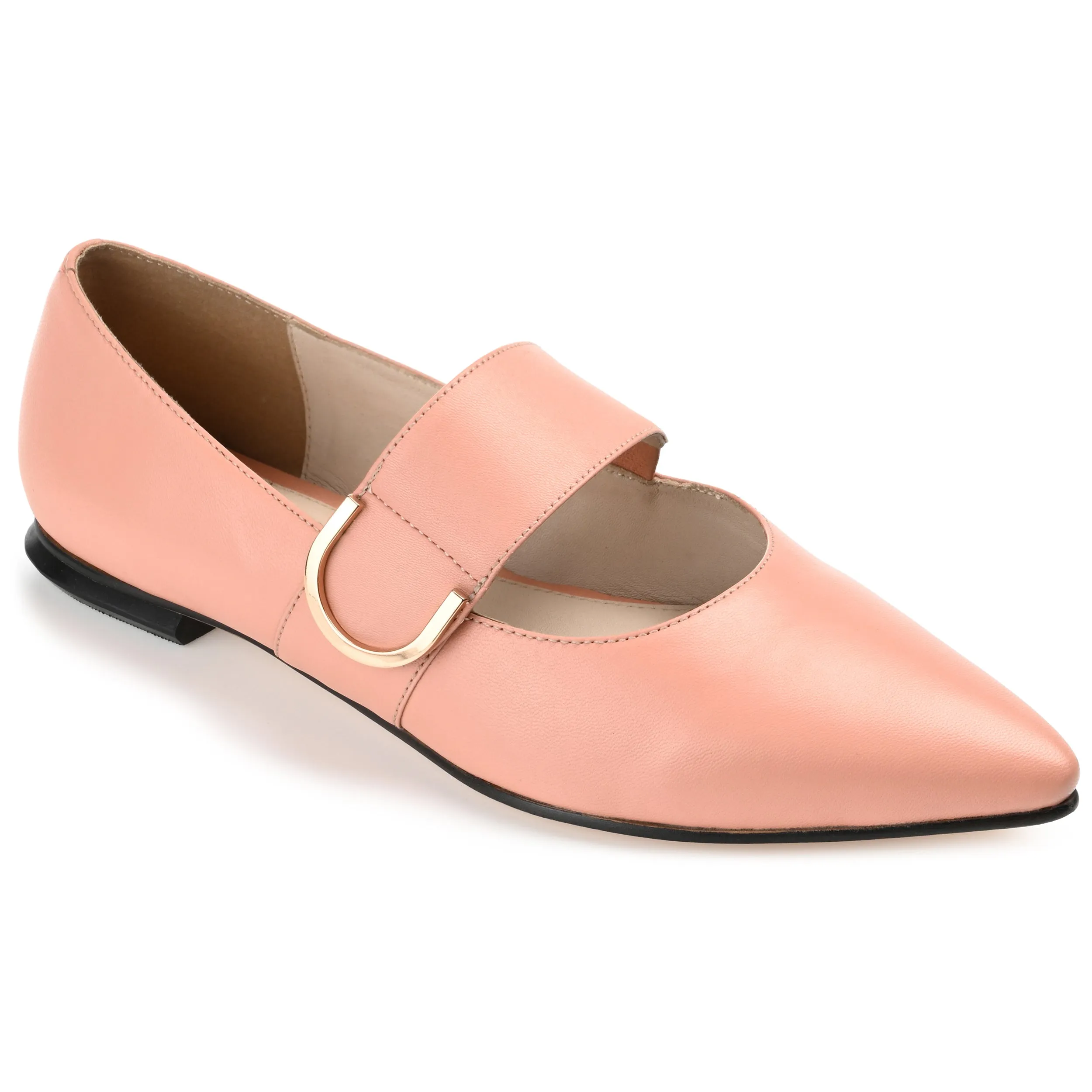 EMERENCE MARY JANE FLAT IN LEATHER sold by Journee Collection product image thumbnail 4