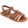 BENICIA FISHERMAN SANDALS IN FAUX LEATHER sold by Journee Collection