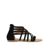 HANNI GLADIATOR SANDALS IN FAUX LEATHER sold by Journee Collection