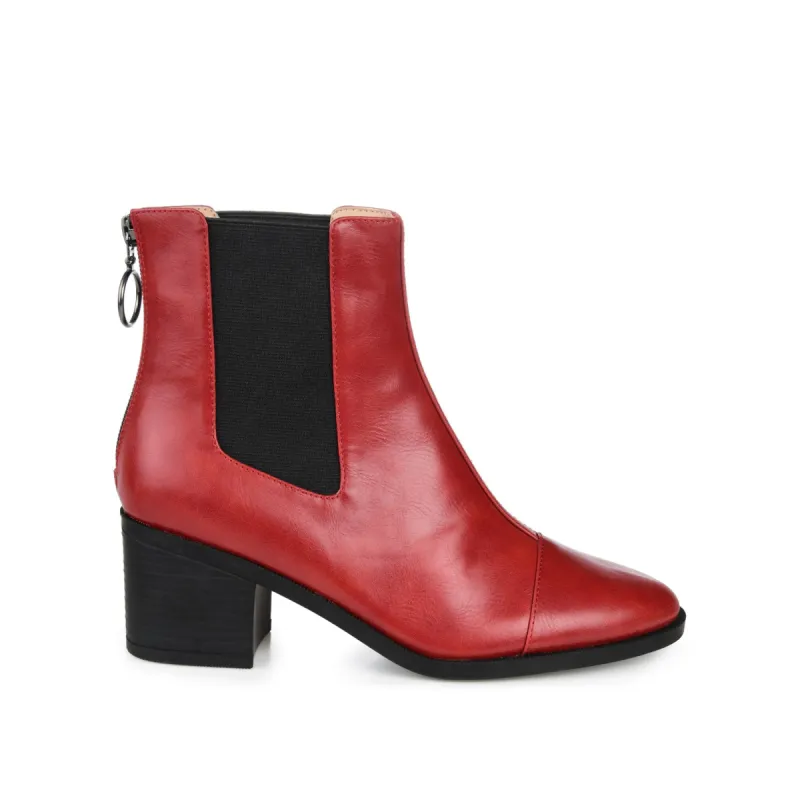 NIGELLA CHELSEA BOOTIES IN FAUX LEATHER sold by Journee Collection