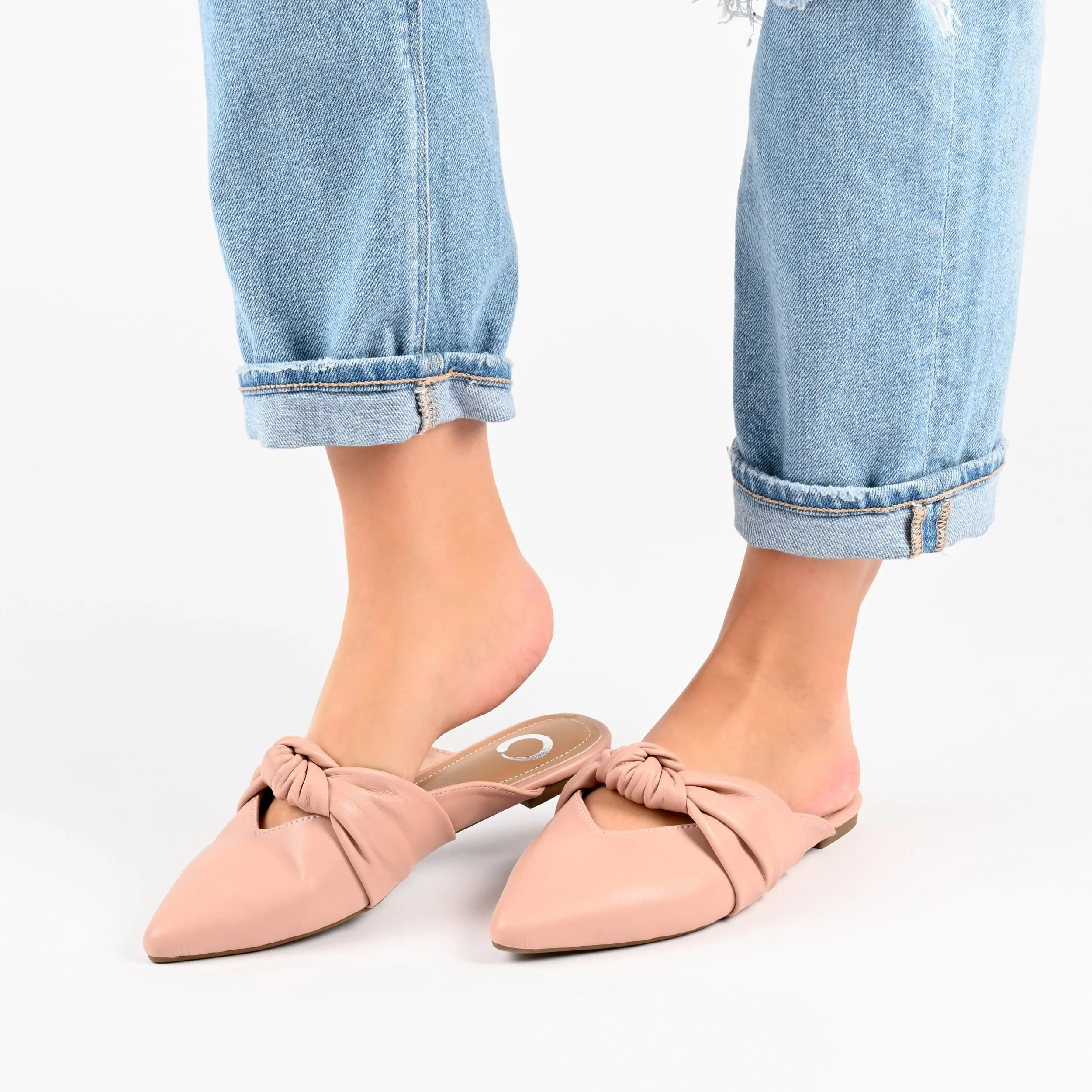 SALINN MULE FLATS IN FAUX LEATHER sold by Journee Collection product image thumbnail 2