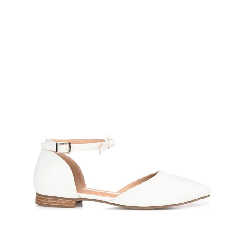 VIELO D'ORSAY FLATS IN WIDE sold by Journee Collection