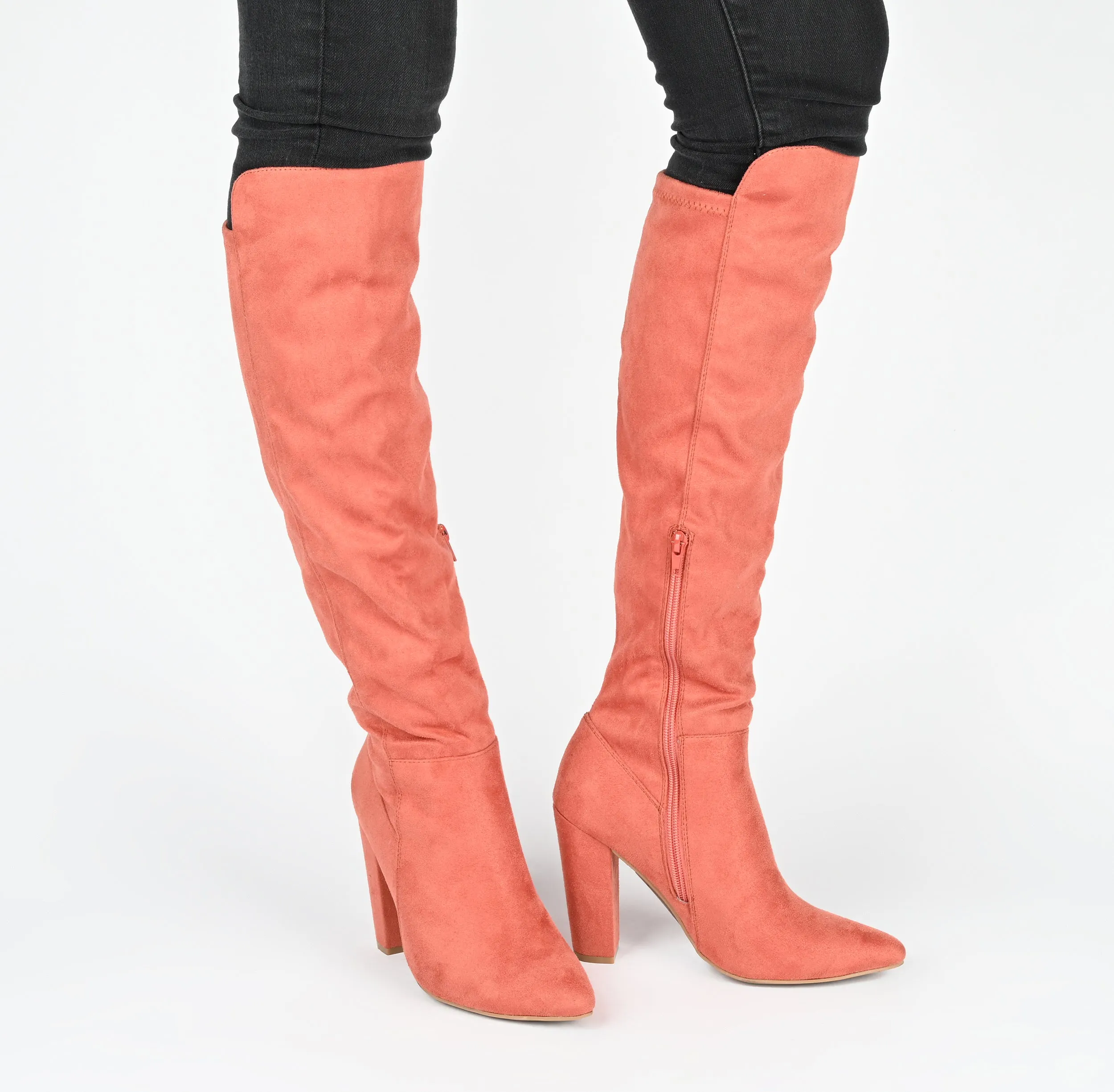 DOMINGA IN WIDE CALF - FINAL SALE (NO EXCHANGES) sold by Journee Collection product image thumbnail 2