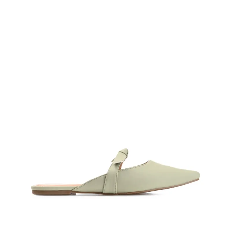 MISSIE MULED FLATS IN VEGAN LEATHER sold by Journee Collection