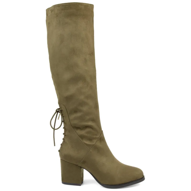 LEEDA KNEE-HIGH BOOTS IN X-WIDE CALF sold by Journee Collection