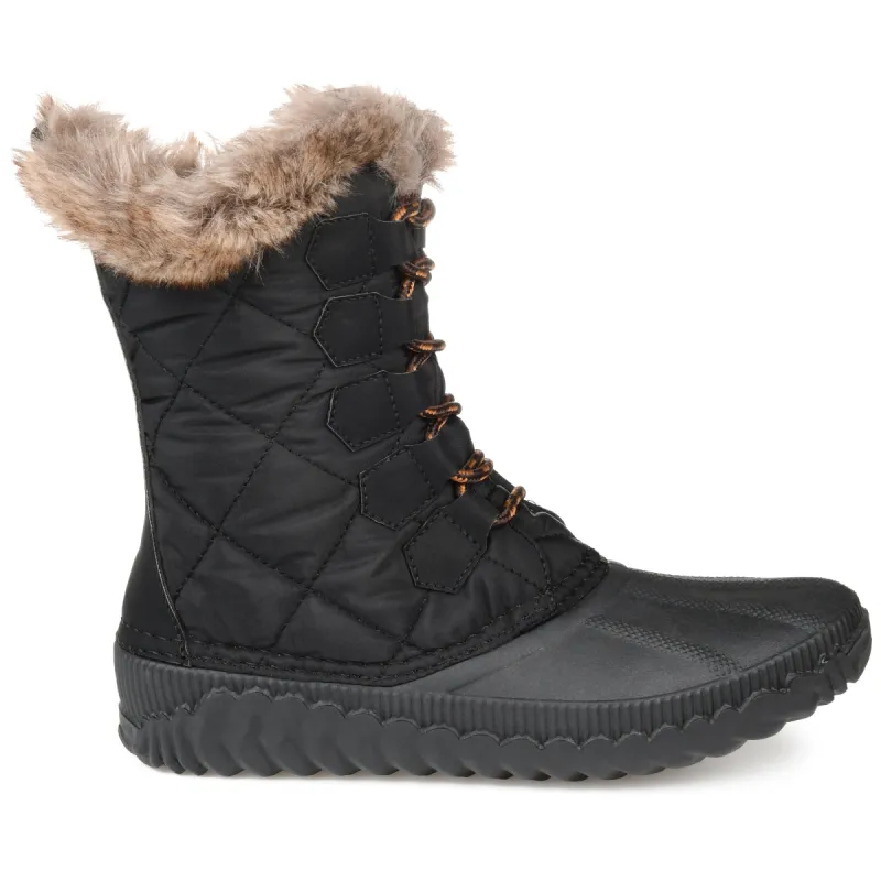 POWDER DUCK TOE SNOW BOOTS sold by Journee Collection