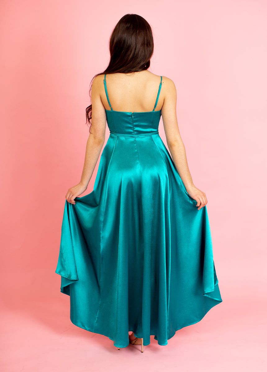 Shelly Dress in Bright Teal sold by Joyfolie product image thumbnail 5