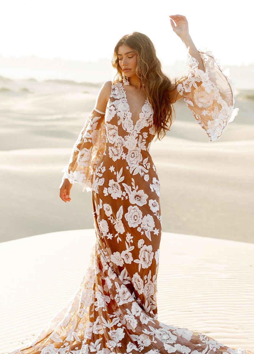 Salome Bridal Gown in Lily sold by Joyfolie product image thumbnail 5