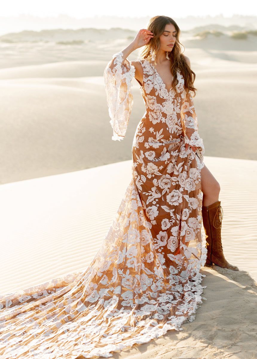 Salome Bridal Gown in Lily sold by Joyfolie product image thumbnail 3