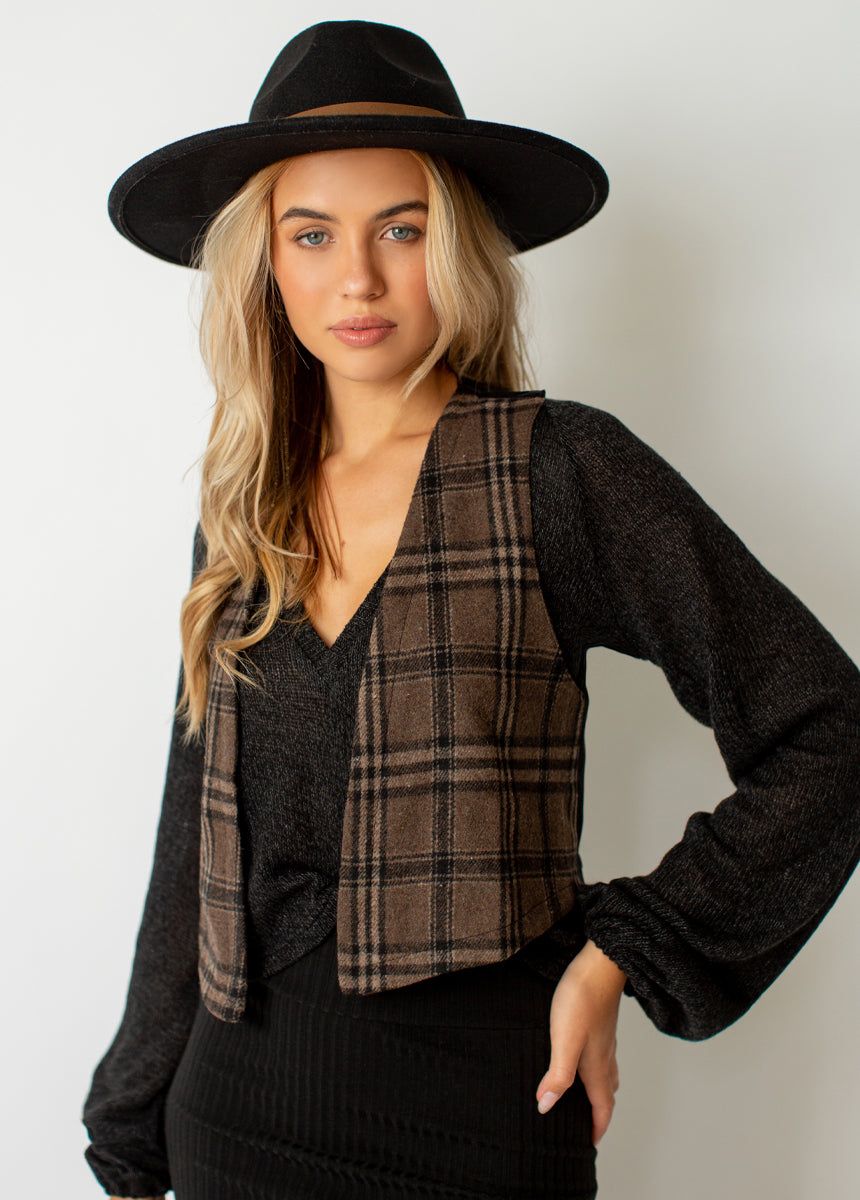 Ottoline Sweater in Heather Black sold by Joyfolie product image thumbnail 4