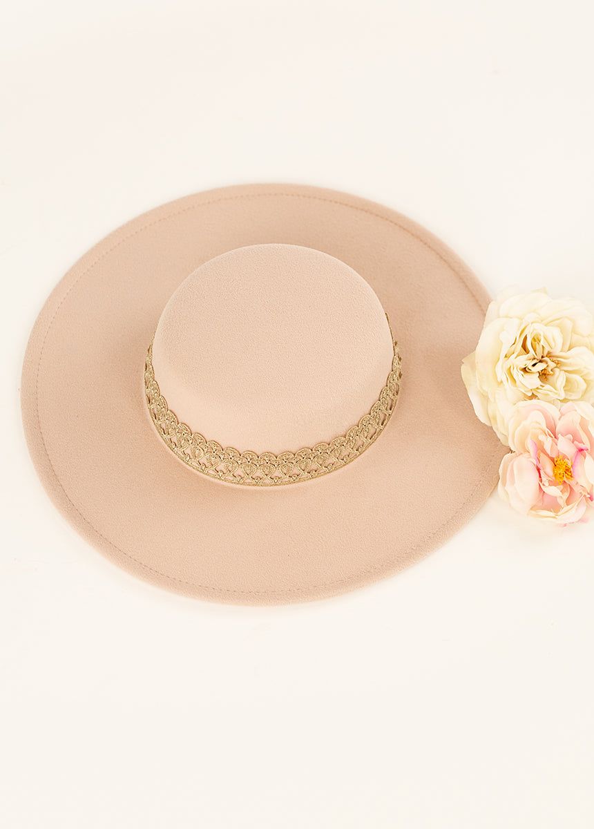 Halo Hat in Shell sold by Joyfolie product image thumbnail 2
