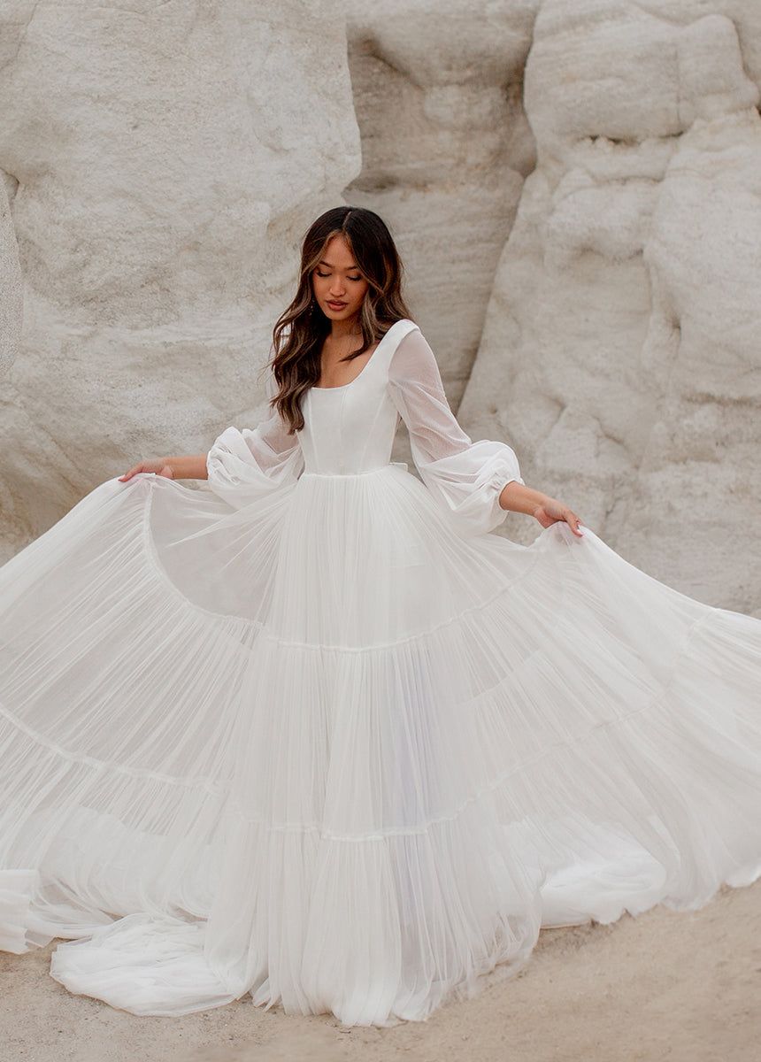 Natalya Bridal Gown in Lily sold by Joyfolie product image thumbnail 3