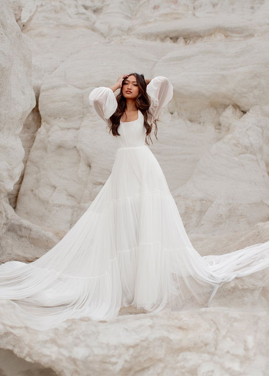 Natalya Bridal Gown in Lily sold by Joyfolie product image thumbnail 4