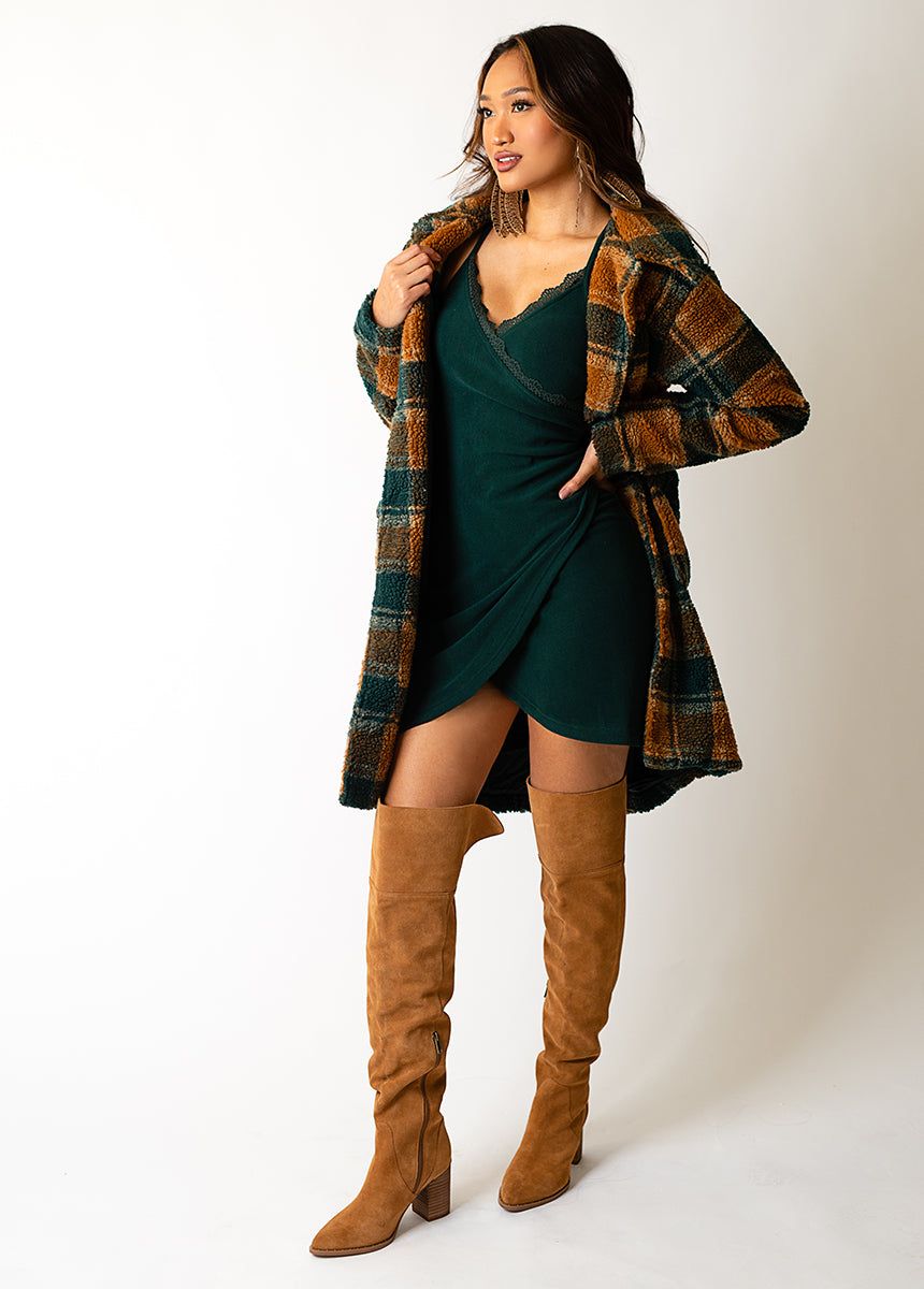 Poppy Dress in Deep Teal sold by Joyfolie product image thumbnail 4