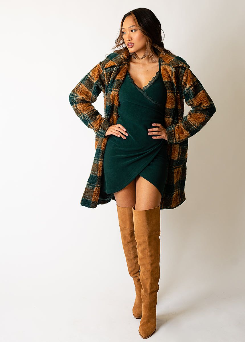 Poppy Dress in Deep Teal sold by Joyfolie product image thumbnail 2