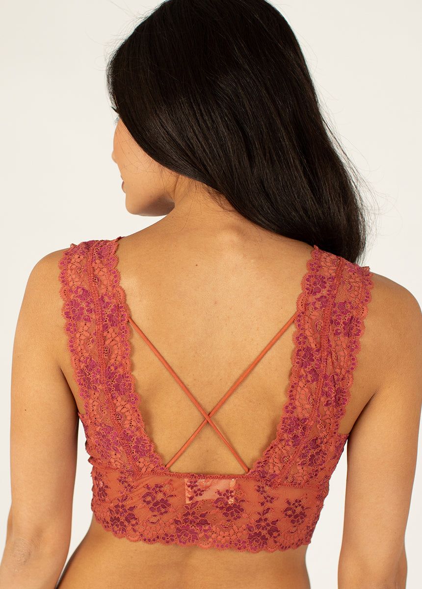 Sylvan Bralette in Adobe sold by Joyfolie product image thumbnail 2