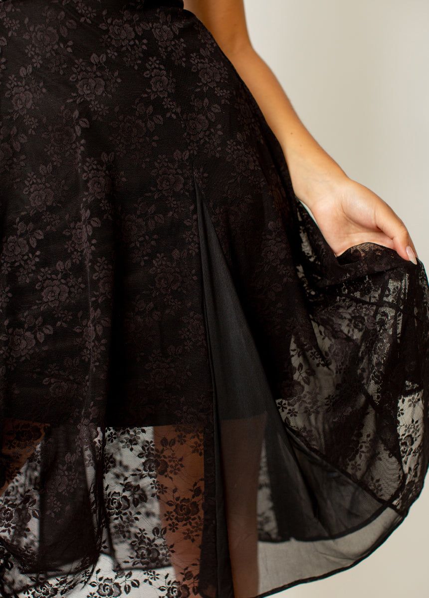 Serendipity Dress in Black Oat sold by Joyfolie product image thumbnail 4