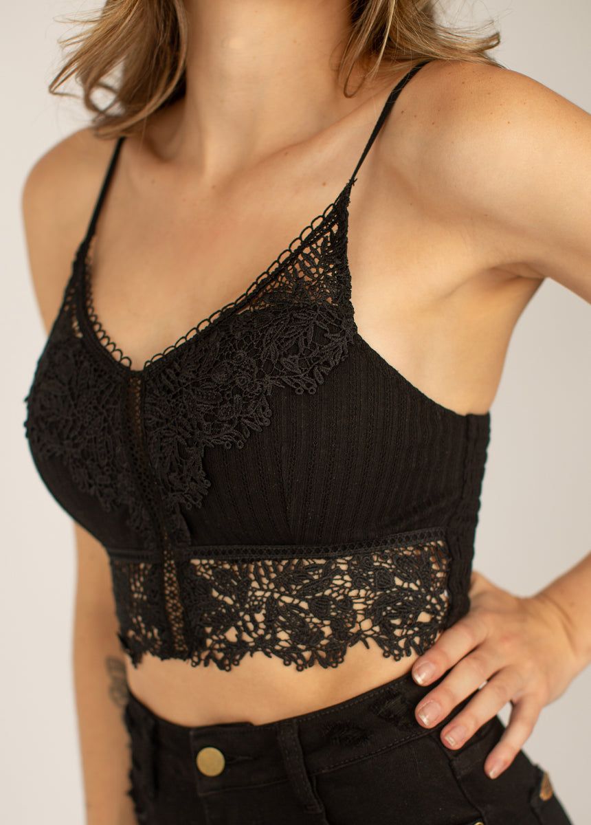 Martina Bralette in Black sold by Joyfolie product image thumbnail 2