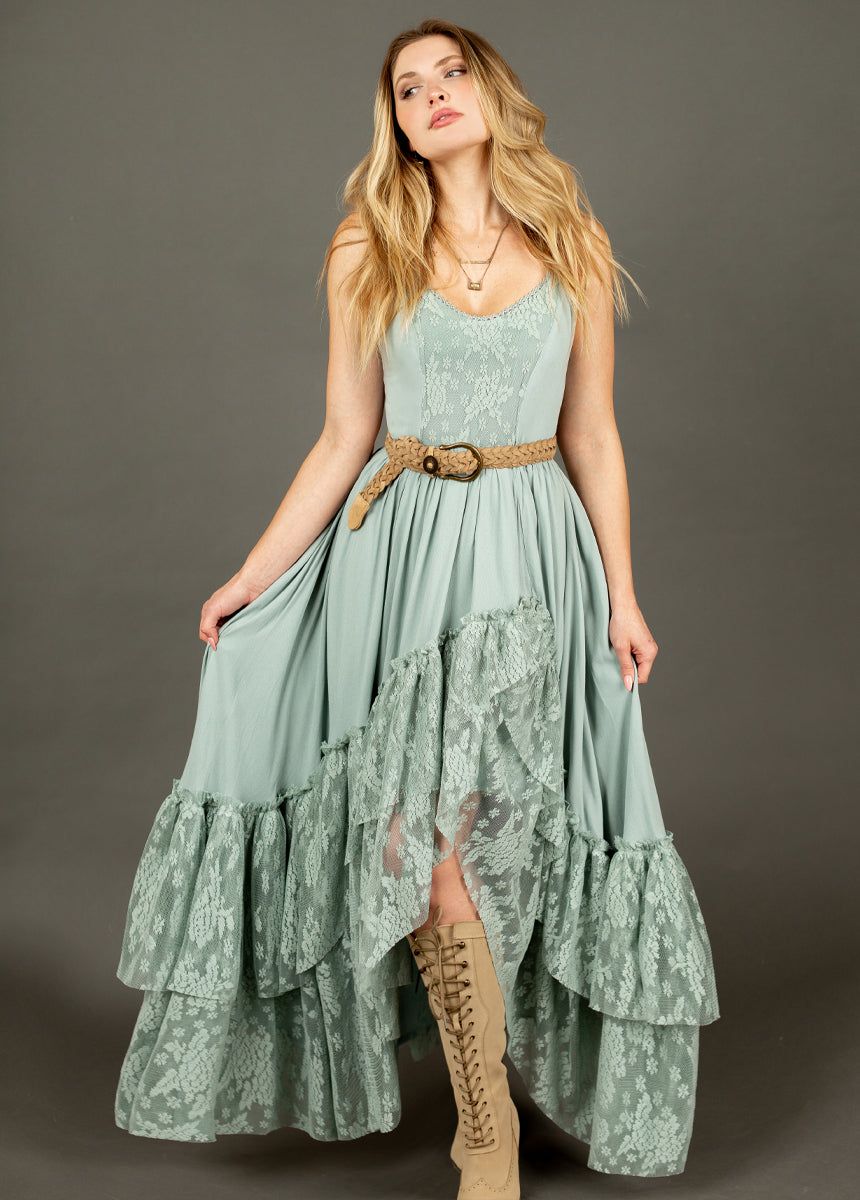 Christelle Dress in Seaglass sold by Joyfolie