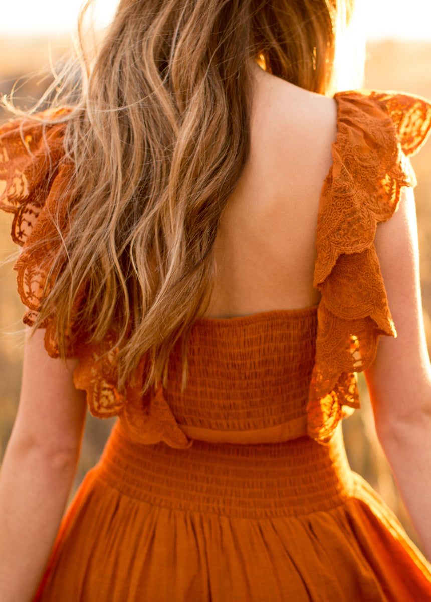 Dawn Dress in Spice sold by Joyfolie product image thumbnail 2