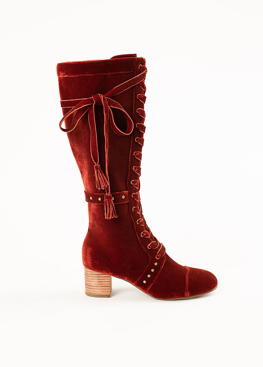 Marita Tall Boot in Brick sold by Joyfolie product image thumbnail 2