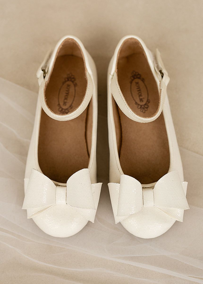 Miriam Flat in Ivory sold by Joyfolie product image thumbnail 2