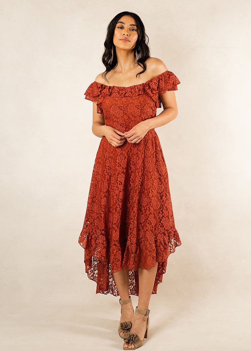Bette Bridesmaid Dress in Rosewood sold by Joyfolie product image thumbnail 5