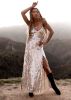 Aulora Dress in Silver sold by Joyfolie