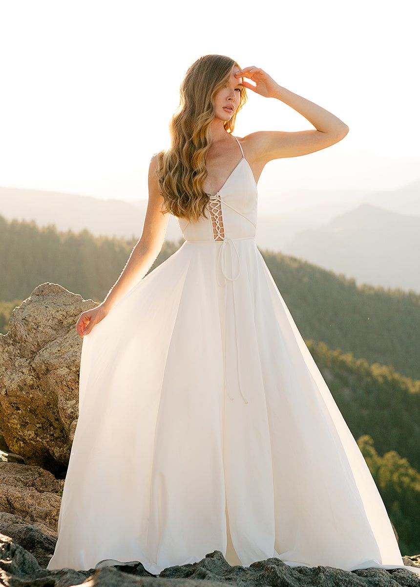 Raya Bridal Gown in Lily sold by Joyfolie product image thumbnail 5