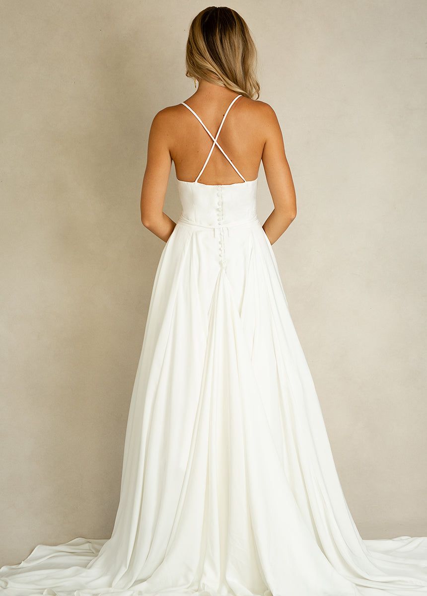 Raya Bridal Gown in Lily sold by Joyfolie product image thumbnail 3