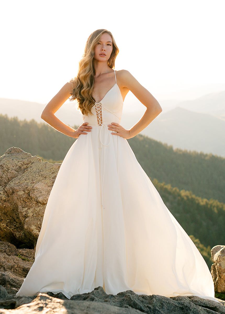 Raya Bridal Gown in Lily sold by Joyfolie product image thumbnail 4