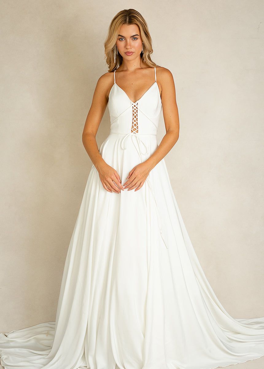 Raya Bridal Gown in Lily sold by Joyfolie product image thumbnail 2