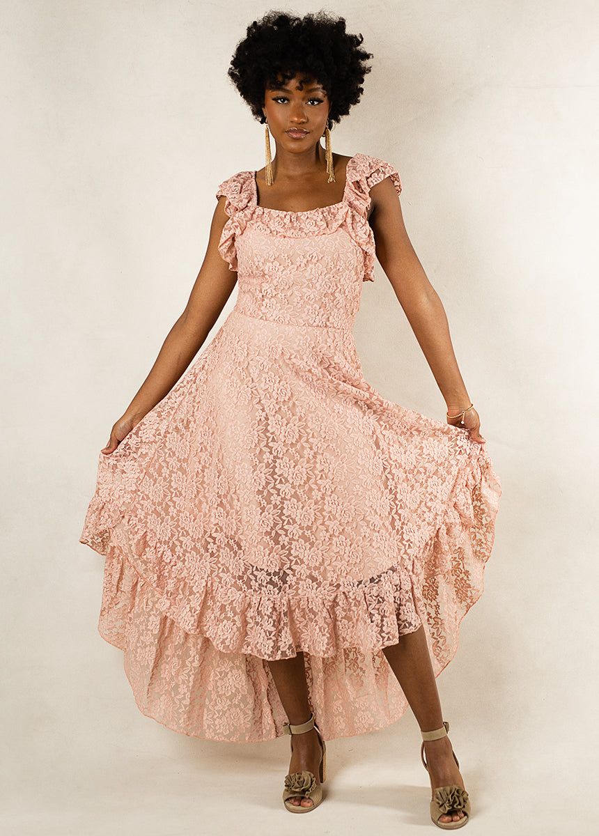 Bette Bridesmaid Dress in Dusty Pink sold by Joyfolie product image thumbnail 4