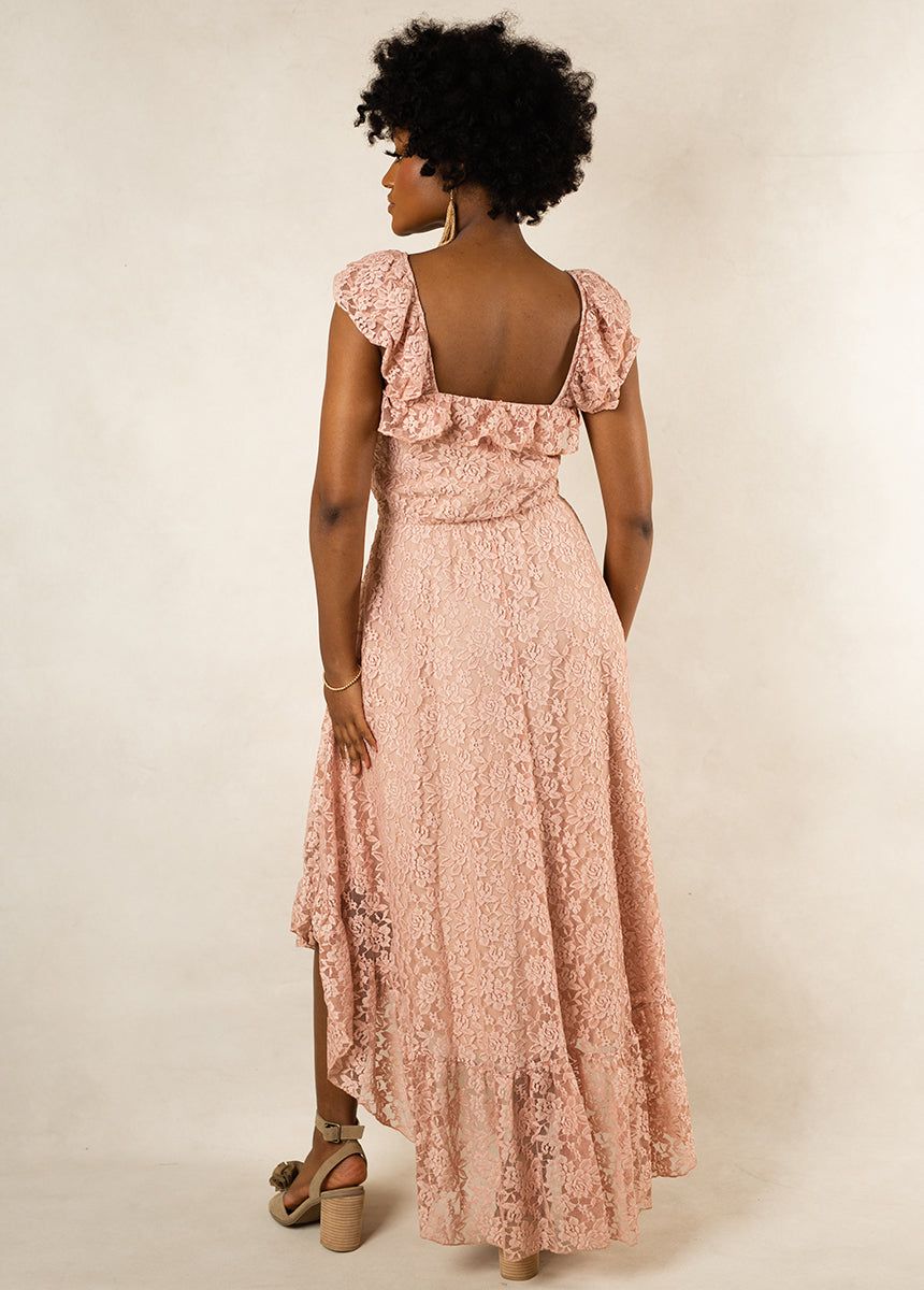 Bette Bridesmaid Dress in Dusty Pink sold by Joyfolie product image thumbnail 2