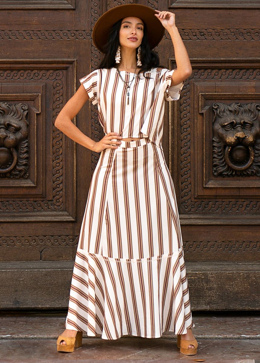 Wren Set in Stripe sold by Joyfolie product image thumbnail 2