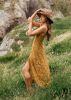 Camila Dress in Bistre sold by Joyfolie