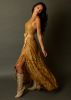 Camila Dress in Bistre sold by Joyfolie